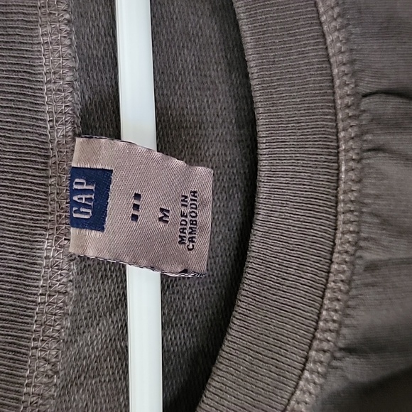 GAP Brown 3/4 Sleeve Tunic with Pocket - Picture 2 of 4